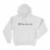 Palm Beach Pete Script Unisex Hoodie White