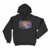 Palm Beach Pete Sunset Unisex Hoodie Black